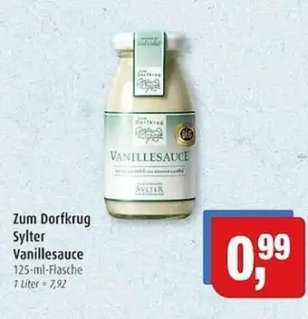 Markant Zum dorfkrug sylter vanillesauce Angebot