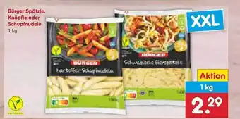 Netto Marken-Discount Bürger spätzle, knöpfle oder schupfnudeln Angebot