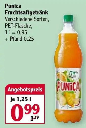 Globus Punica Fruchtsaftgetränk 1,25L Angebot