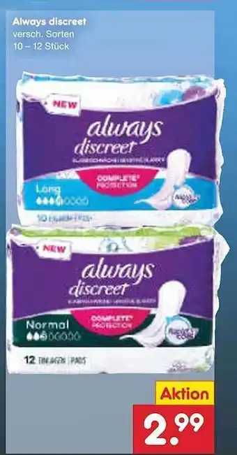 Netto Marken-Discount Always discreet Angebot