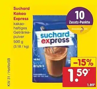 Netto Marken-Discount Suchard kakao express Angebot