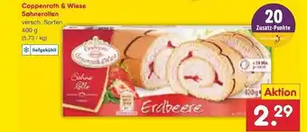 Netto Marken-Discount Coppenrath & wiese sahnerollen Angebot