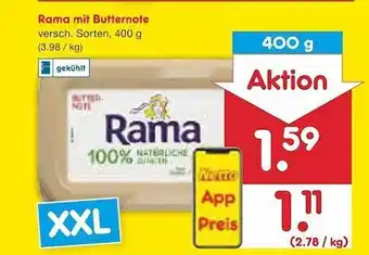 Netto Marken-Discount Rama mit butternote Angebot