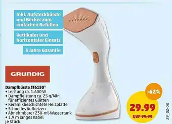 PENNY Dampfbürste st6150 Angebot