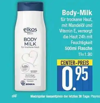 E-Center Elkos body-milk Angebot