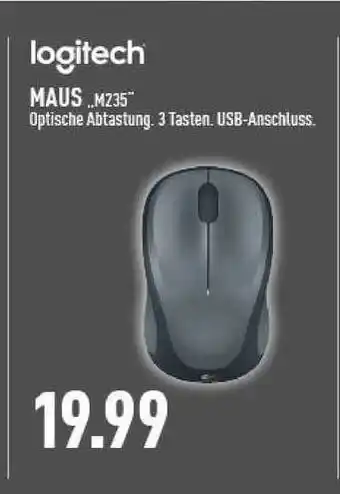 Marktkauf Logitech Maus M235 Angebot