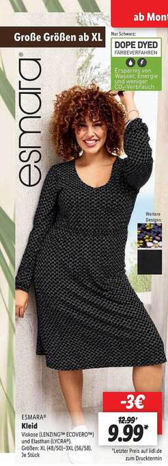 esmara kleid große größen
