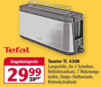 Globus Tefal Toaster TL 4308 Angebot