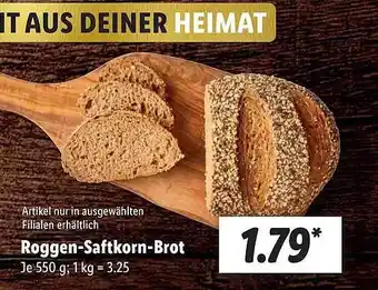 Lidl Roggen-saftkorn-brot Angebot