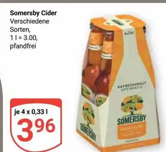 Globus Somersby cider Angebot