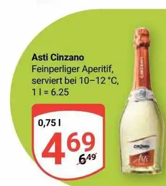 Globus Asti cinzano Angebot