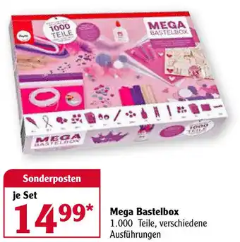 Globus Mega Bastelbox Angebot