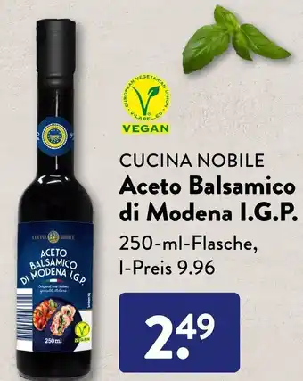 Aldi Süd Cucina Nobile Aceto Balsamico di Modena I.G.P. 250 ml Flasche Angebot