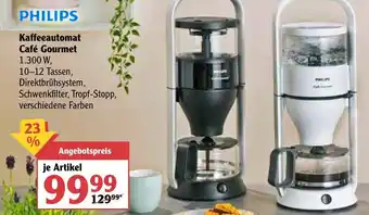 Globus Philips Kaffeeautomat Café Gourmet Angebot