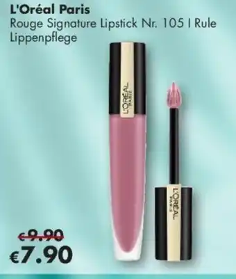 Travel Free L'Oreal Paris Rouge Signature Lipstick Angebot