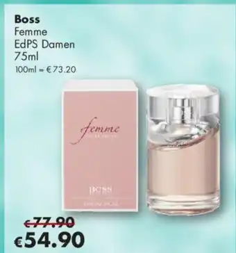 Travel Free Hugo Boss Femme edps 75ml Angebot