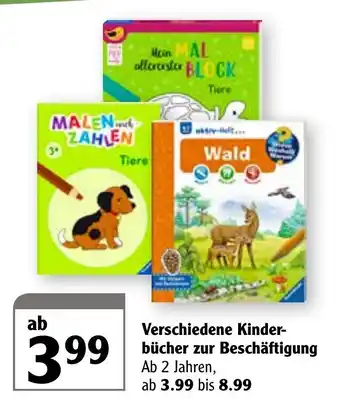 Globus Verschiedene Kinderbücher zur Beschäftigung Angebot