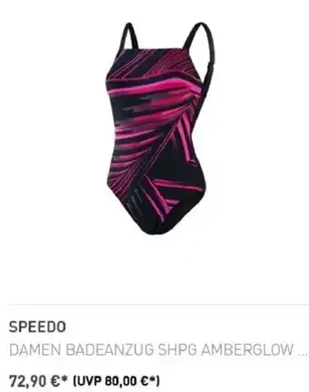 Intersport Speedo Damen Badeanzug SHPG Amberglow Angebot