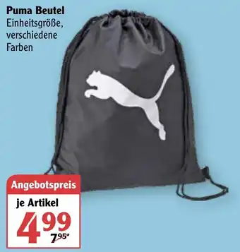 Globus Puma Beutel Angebot