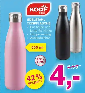 KODi Kodi Edelstahl-Trinkflasche 500ml Angebot