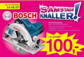 KODi Bosch Handkreissage | GKS190 Professional Angebot