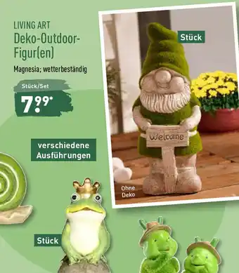 Aldi Nord Living Art Deko Outdoor Figur(en) Angebot