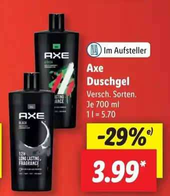 Lidl Axe Duschgel 700 ml Angebot