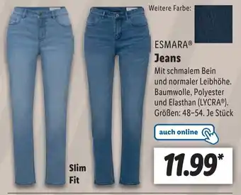 Lidl Esmara Jeans 48-54 Angebot