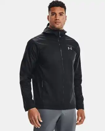 Under Armour Under armour herren ua storm forefront regenjacke schwarz lg Angebot