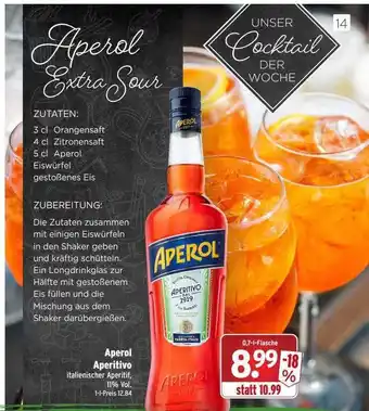 Wasgau Aperol extra sour Angebot