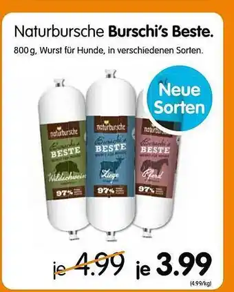 MegaZoo Naturbursche burschi's beste Angebot