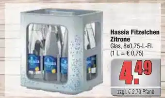 alldrink Hassia fitzelchen zitrone Angebot