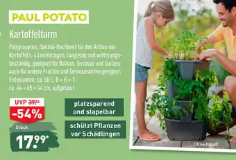 Aldi Nord Kartoffelturm Angebot