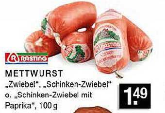 Edeka Zurheide Rasting mettwurst Angebot