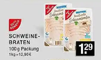 Edeka Zurheide Gut & günstig schweinebraten Angebot