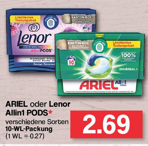 elfbar elfa kaufen Lenor Waschmittel Pods All-in-1, 104 Waschladungen, Lenor Aprilfrisch mit  Duft von Frühlingsblumen : Amazon.de: Drogerie & Körperpflege main image 1