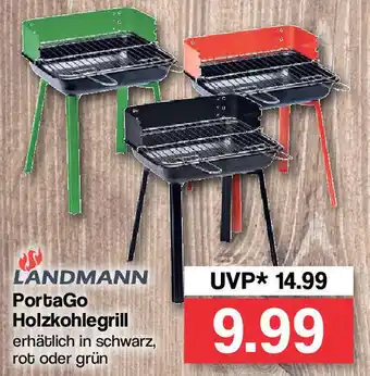 Famila Nord West Landmann PortaGo Holzkohlegrill Angebot