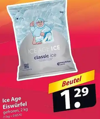 Famila Nord Ost Ice age eiswürfel Angebot