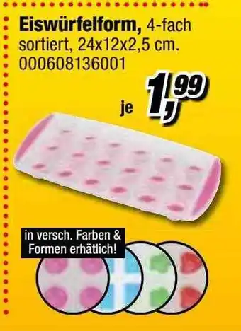 Opti Wohnwelt Eiswürfelform Angebot