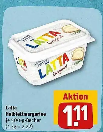 REWE Lätta halbfettmargarine Angebot