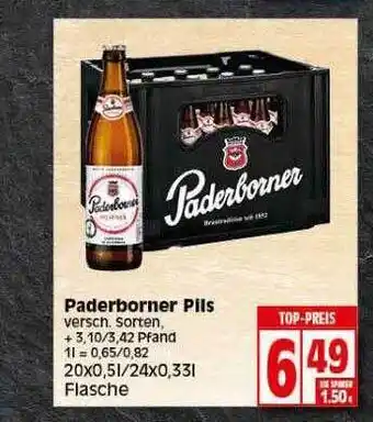 Elli Markt Paderrboner pils Angebot