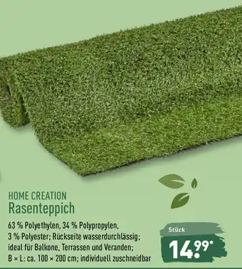 Aldi Nord Home Creation Rasenteppich Angebot