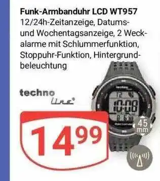 Globus Funk-armbanduhr lcd wt957 Angebot