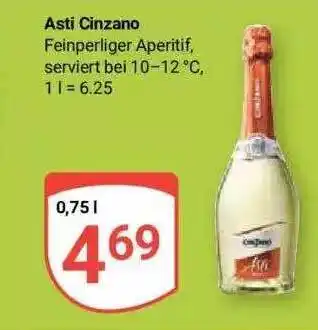 Globus Asti cinzano Angebot