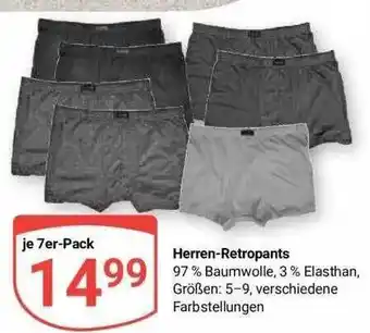 Globus Herren-retropants Angebot