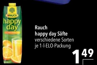 CITTI Markt Rauch Happy Day Säfte 1 L ELO Packung Angebot