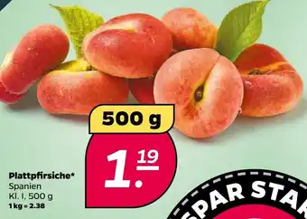 NETTO Plattpfirsiche 500 g Angebot