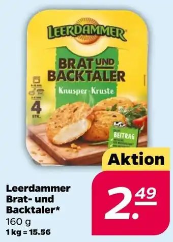 NETTO Leerdammer Brat und Backtaler 160 g Angebot