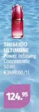 Müller Shiseido ultimune power influsing concentrate Angebot