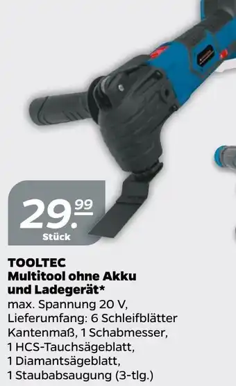 NETTO Tooltec Multitool ohne Akku und Ladegerät Angebot